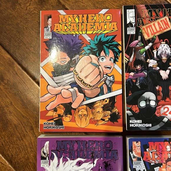 Set of 4 Manga- My Hero Academia - Picture 2 of 8